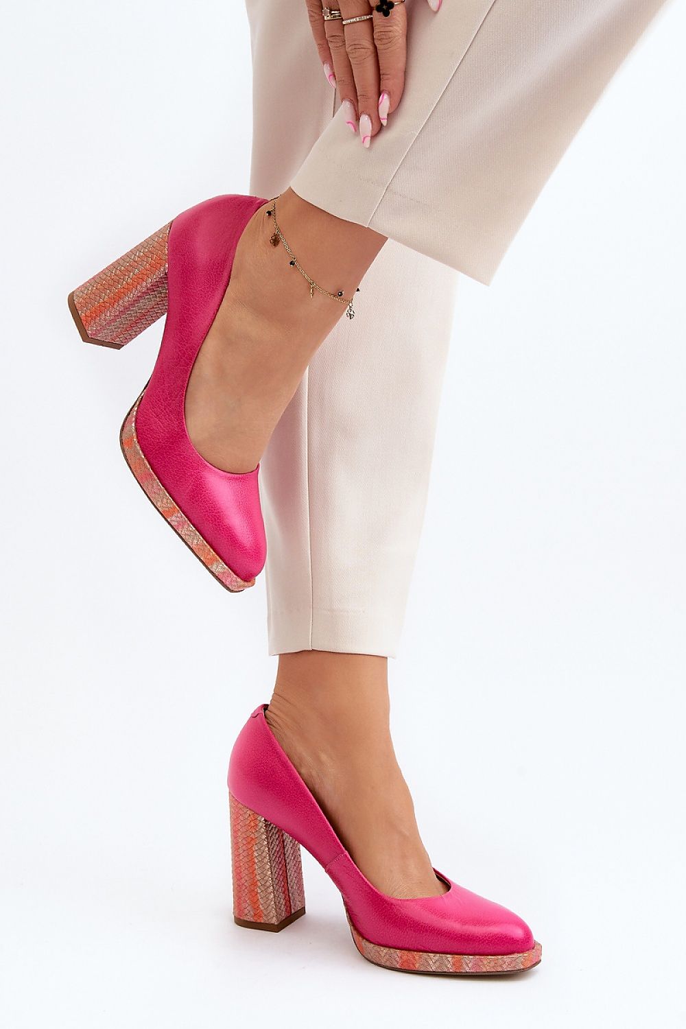 Block heel pumps model 192298 Step in style