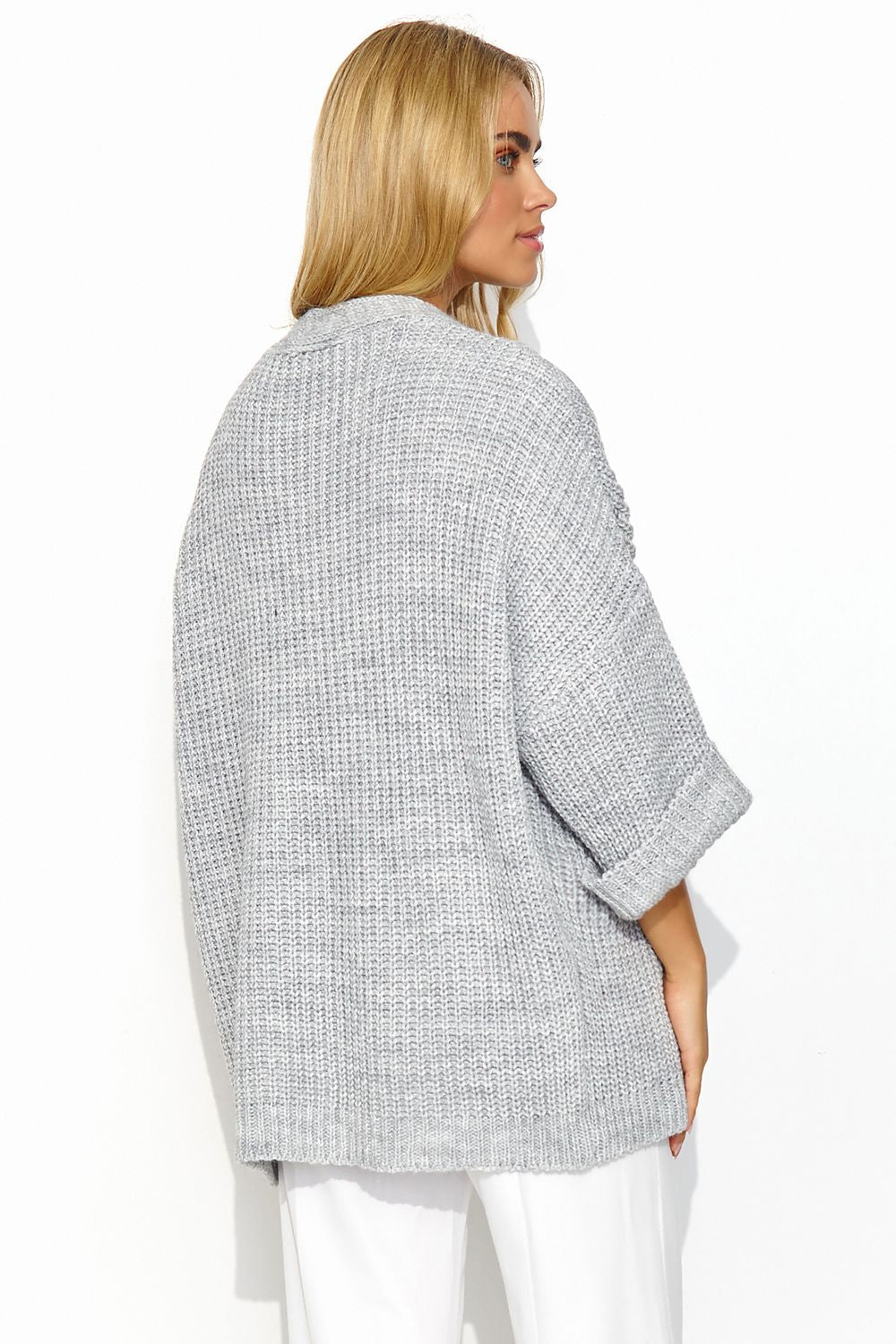 Cardigan model 192333 Makadamia