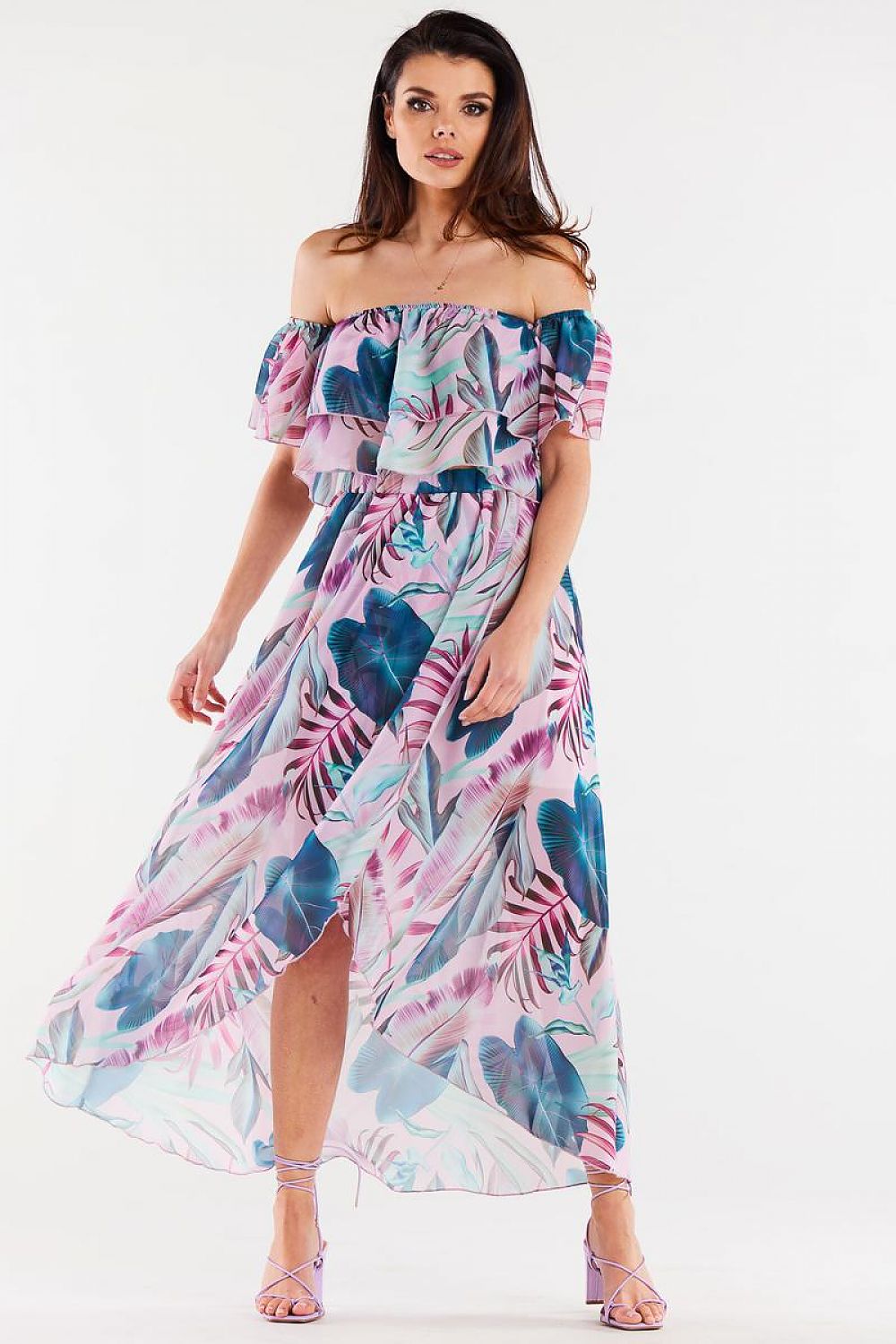 Long skirt model 196621 awama