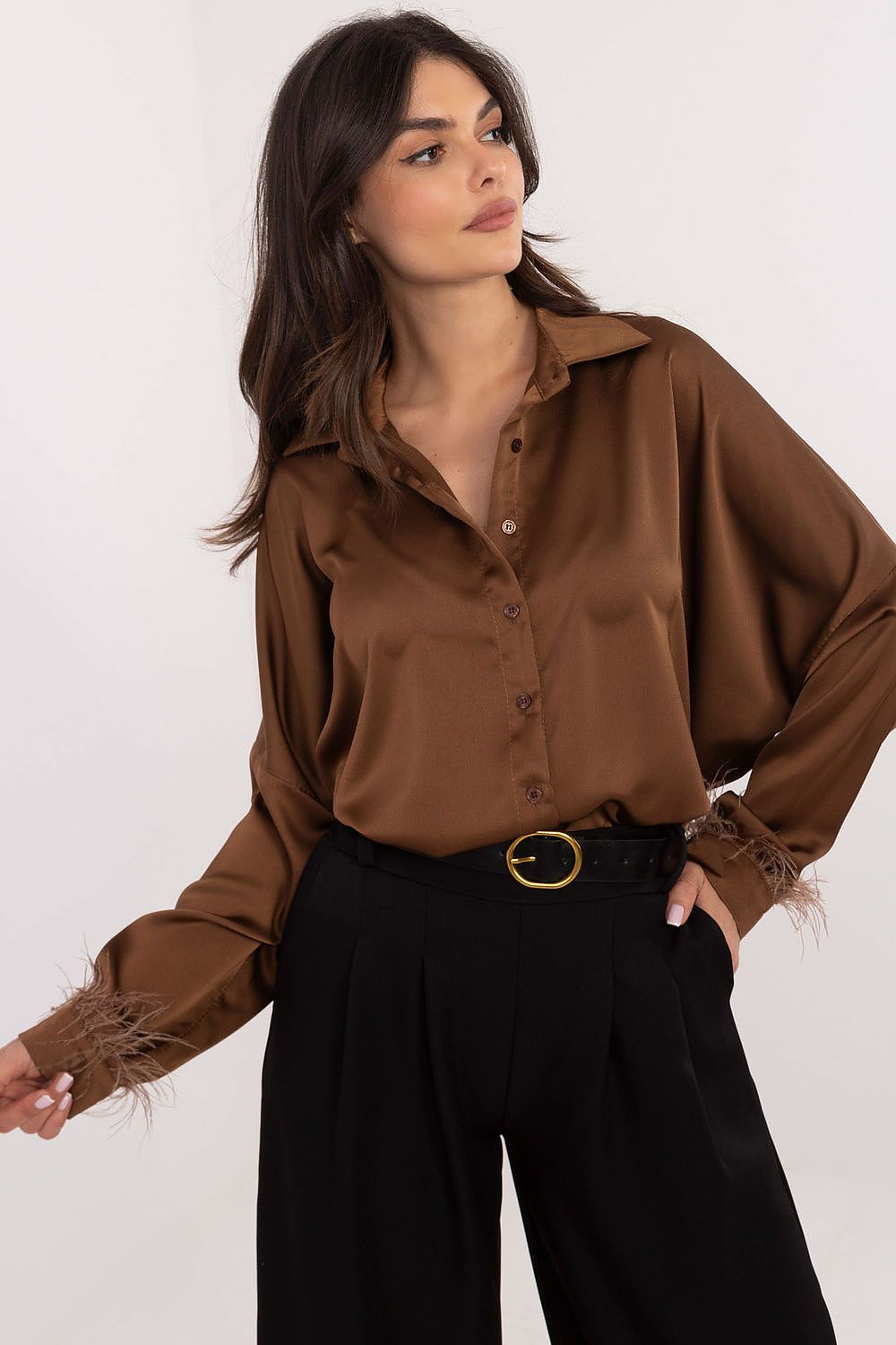 Long sleeve shirt model 203104 Italy Moda