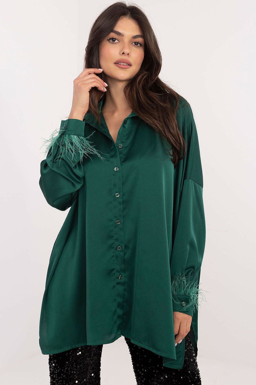 Long sleeve shirt model 203105 Italy Moda