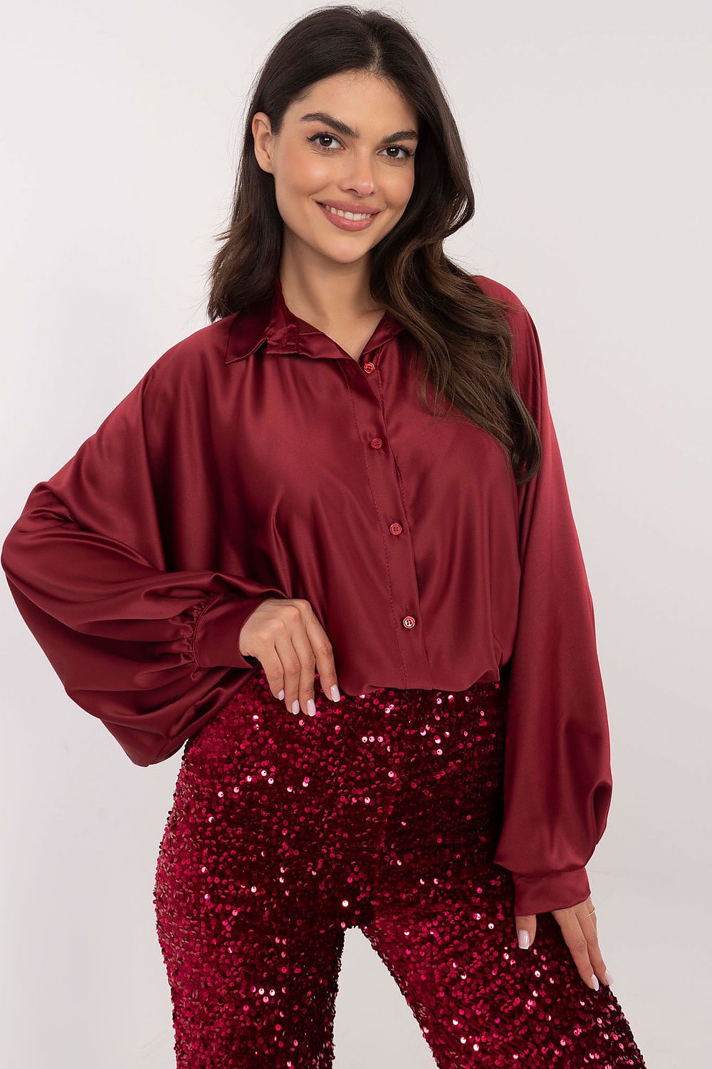 Long sleeve shirt model 203113 Italy Moda