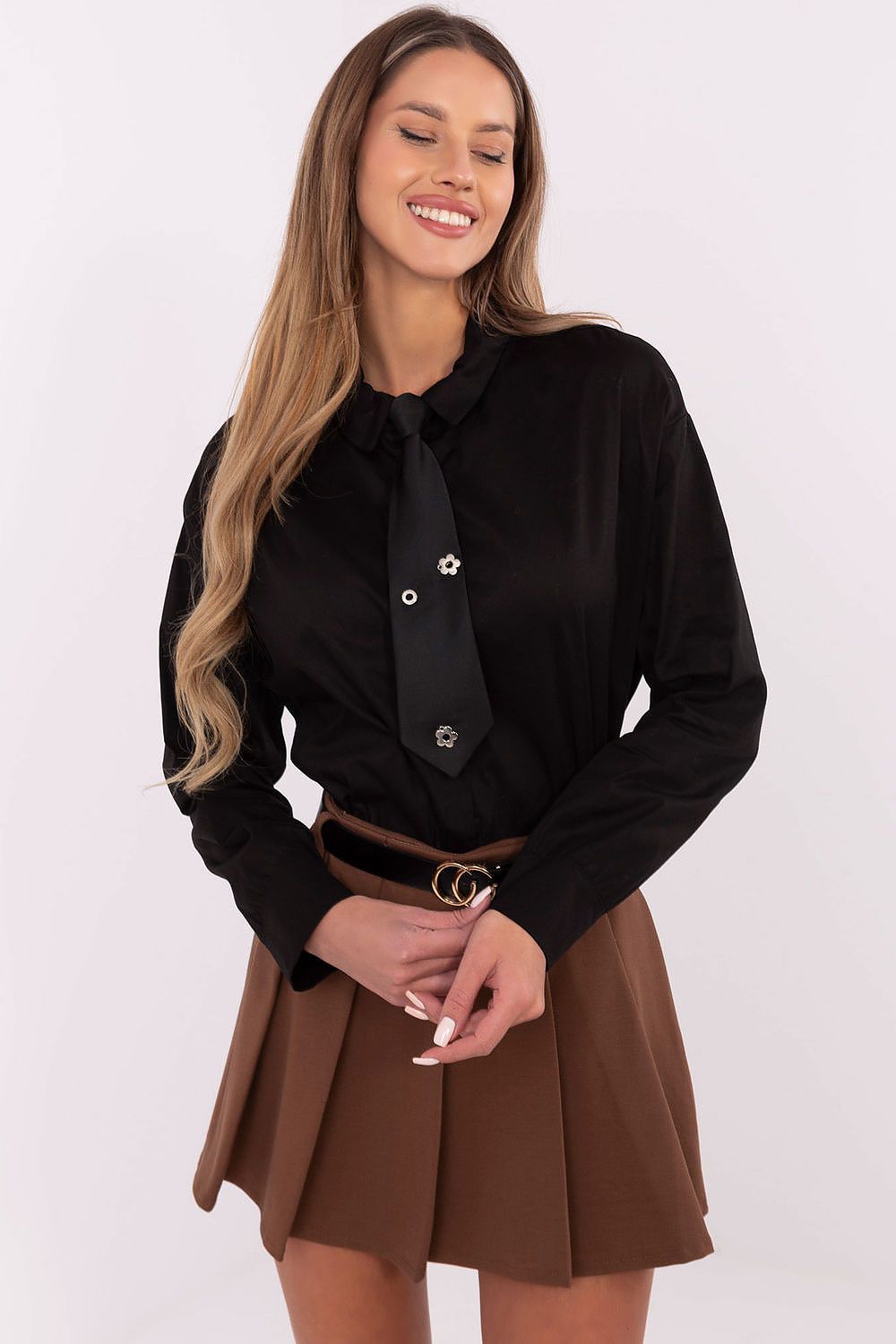 Long sleeve shirt model 204397 Italy Moda