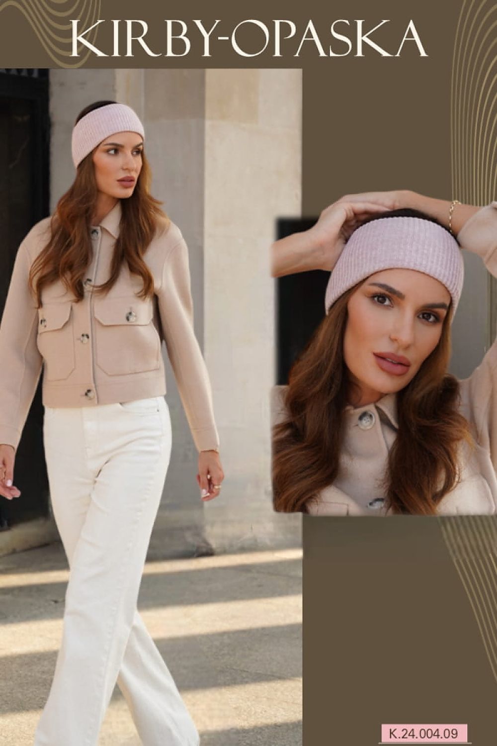 Headband model 205186 Kamea