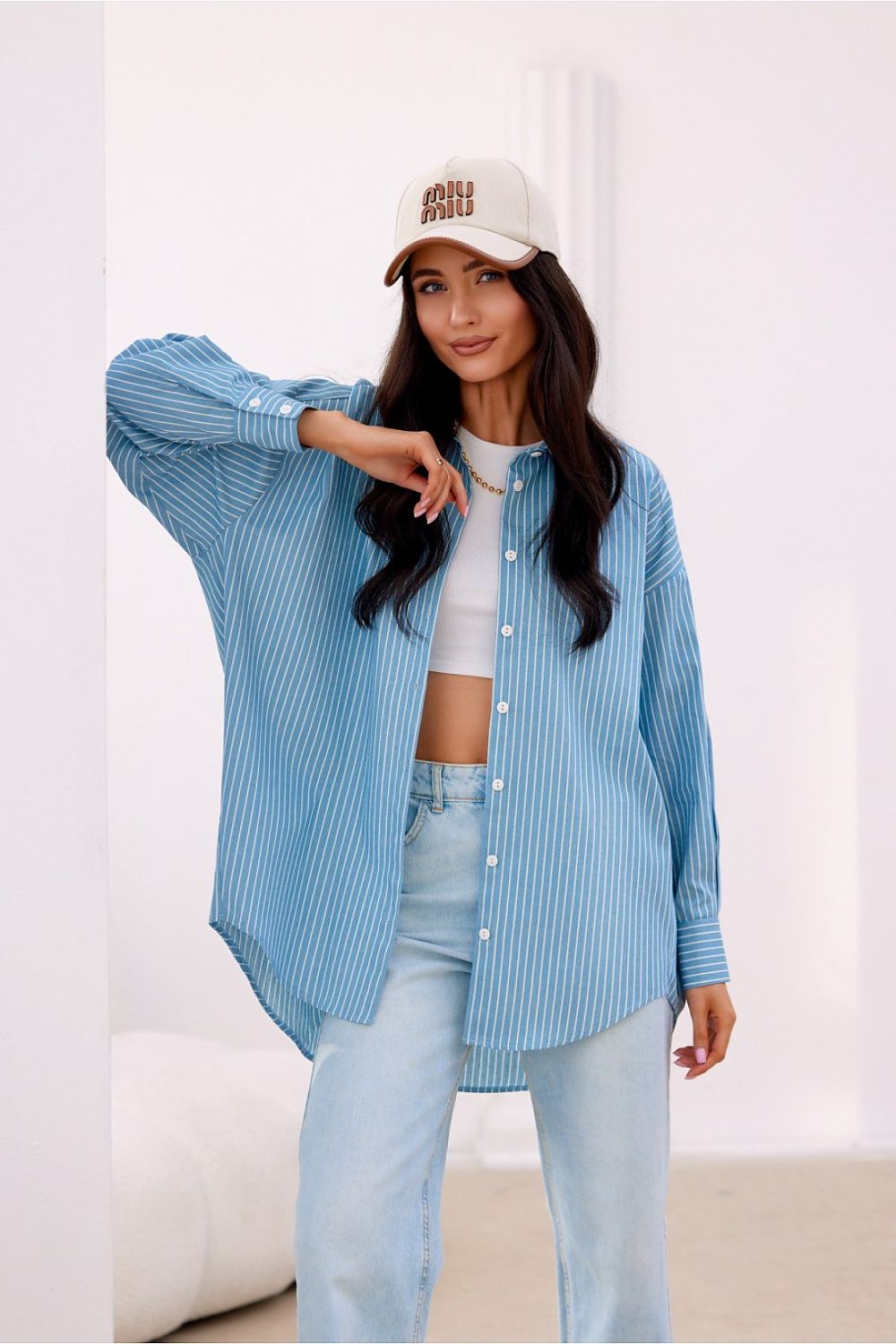 Long sleeve shirt model 206998 Roco Fashion