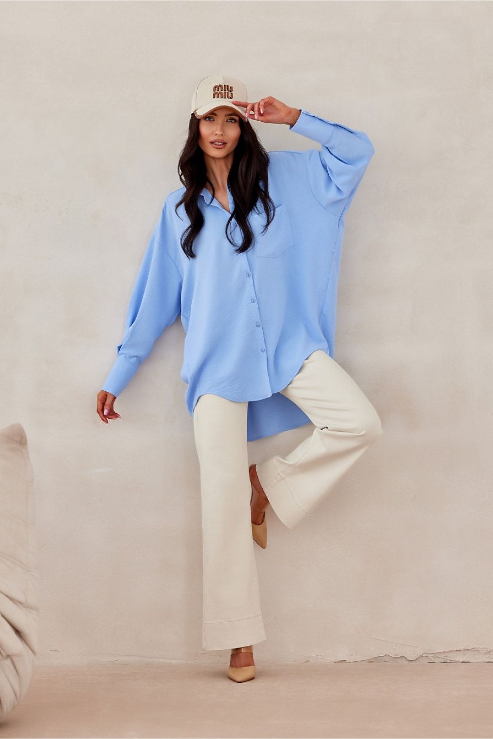 Long sleeve shirt model 207002 Roco Fashion