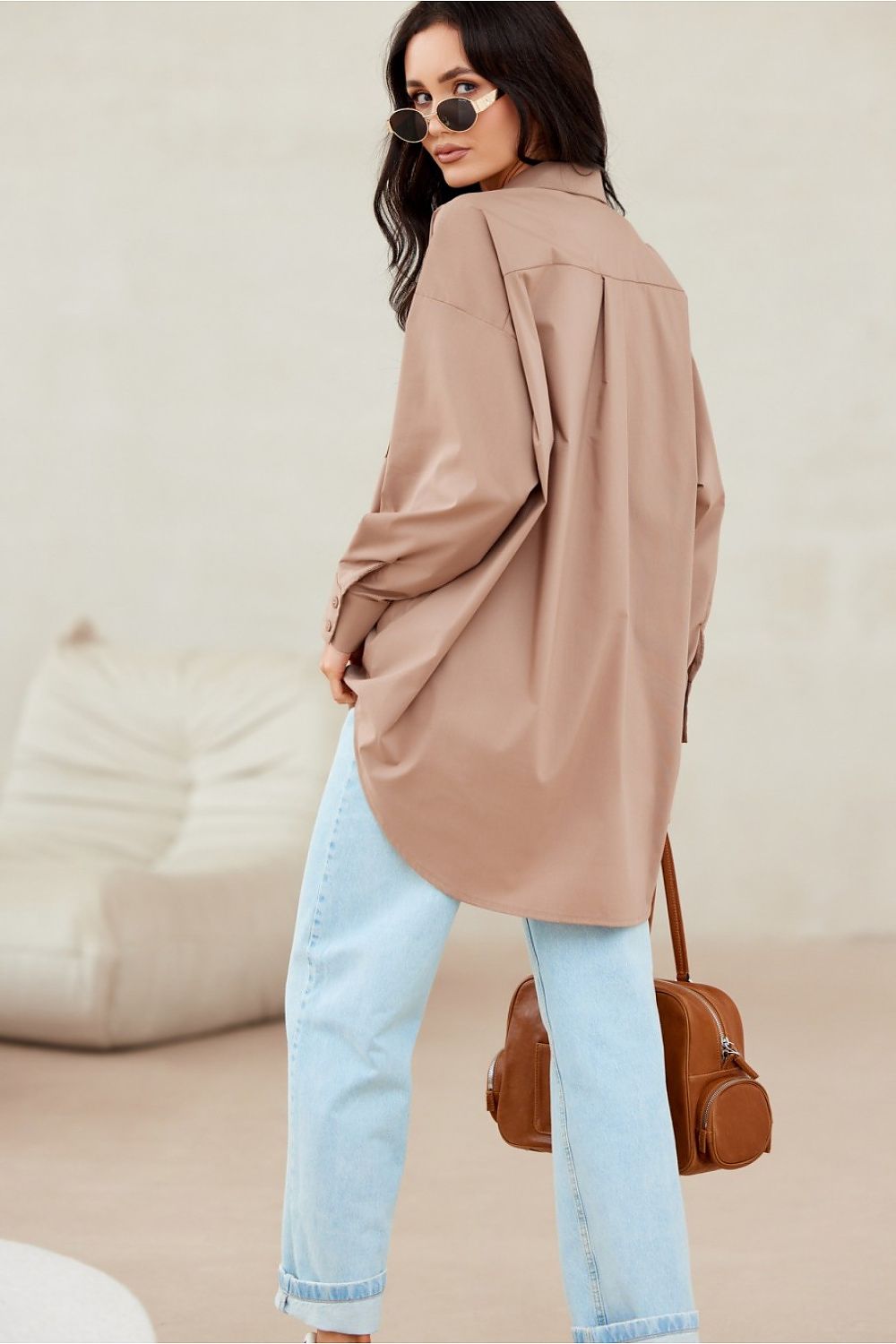 Long sleeve shirt model 207004 Roco Fashion