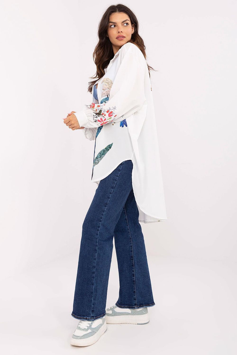 Long sleeve shirt model 207603 Italy Moda