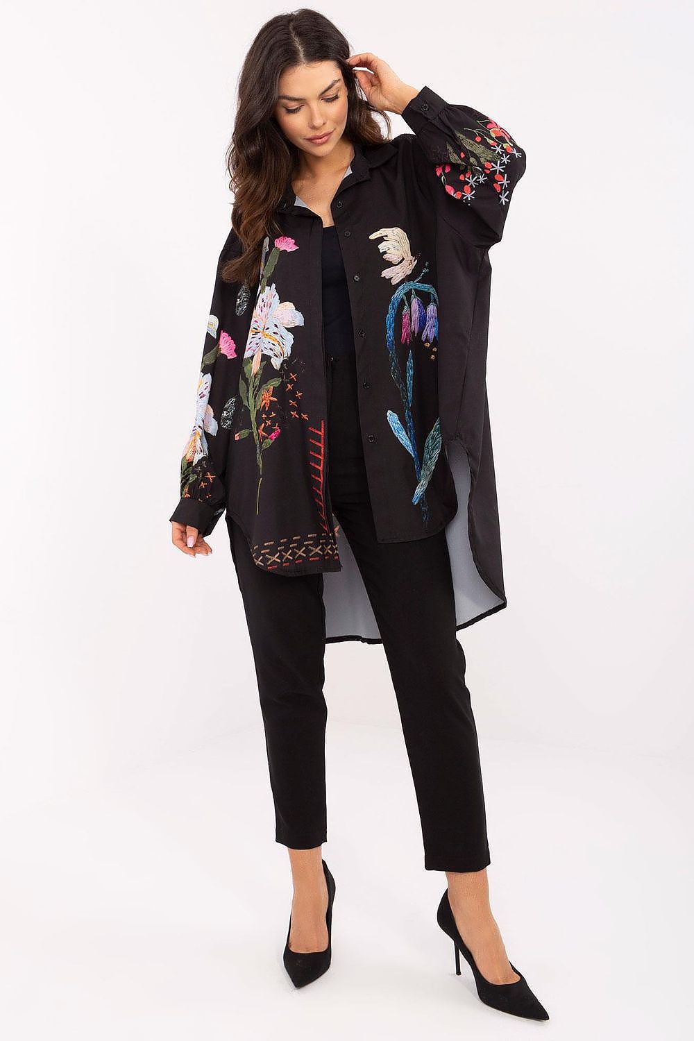 Long sleeve shirt model 207604 Italy Moda