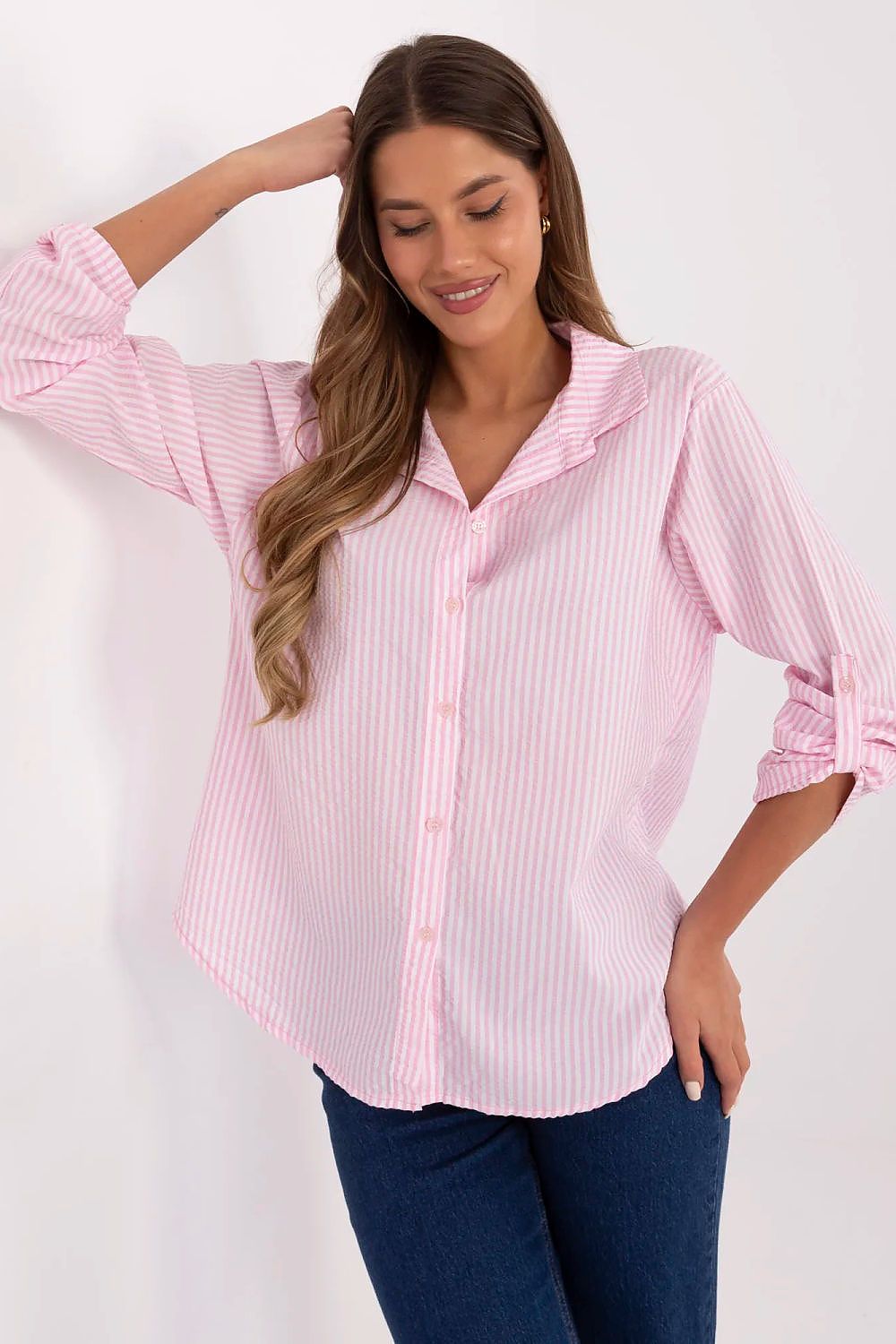 Long sleeve shirt model 210017 Italy Moda
