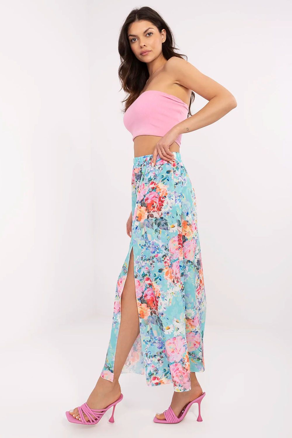 Long skirt model 211431 Italy Moda