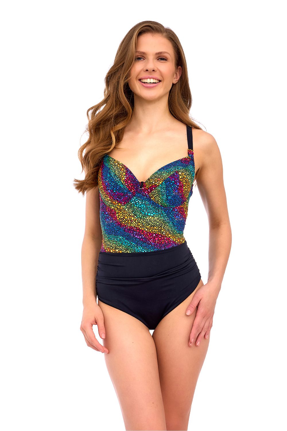 Swimsuit one piece model 211555 Lupo Line
