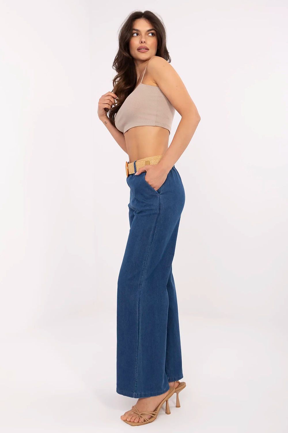 Women trousers model 213549 Italy Moda