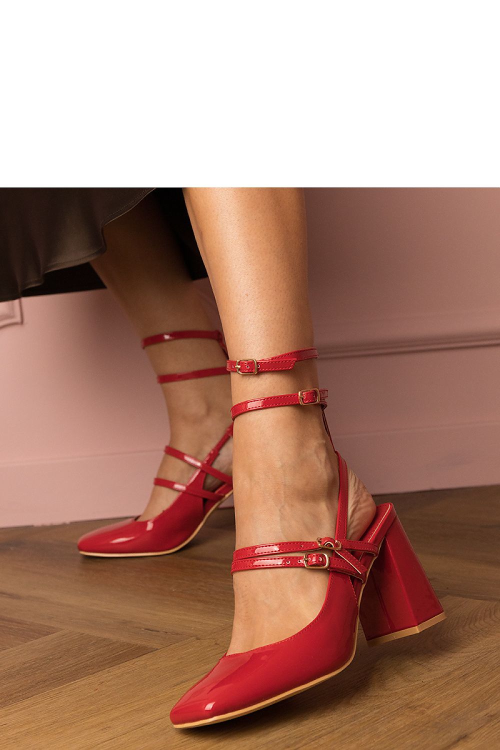 Block heel pumps model 213750 PRIMO