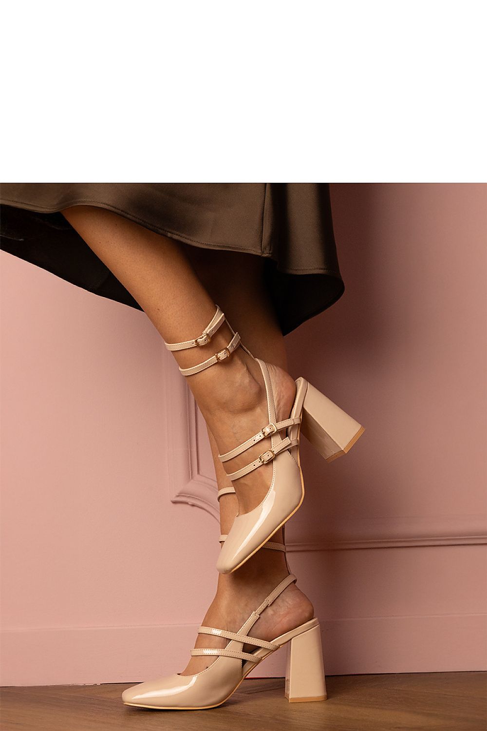 Block heel pumps model 213751 PRIMO