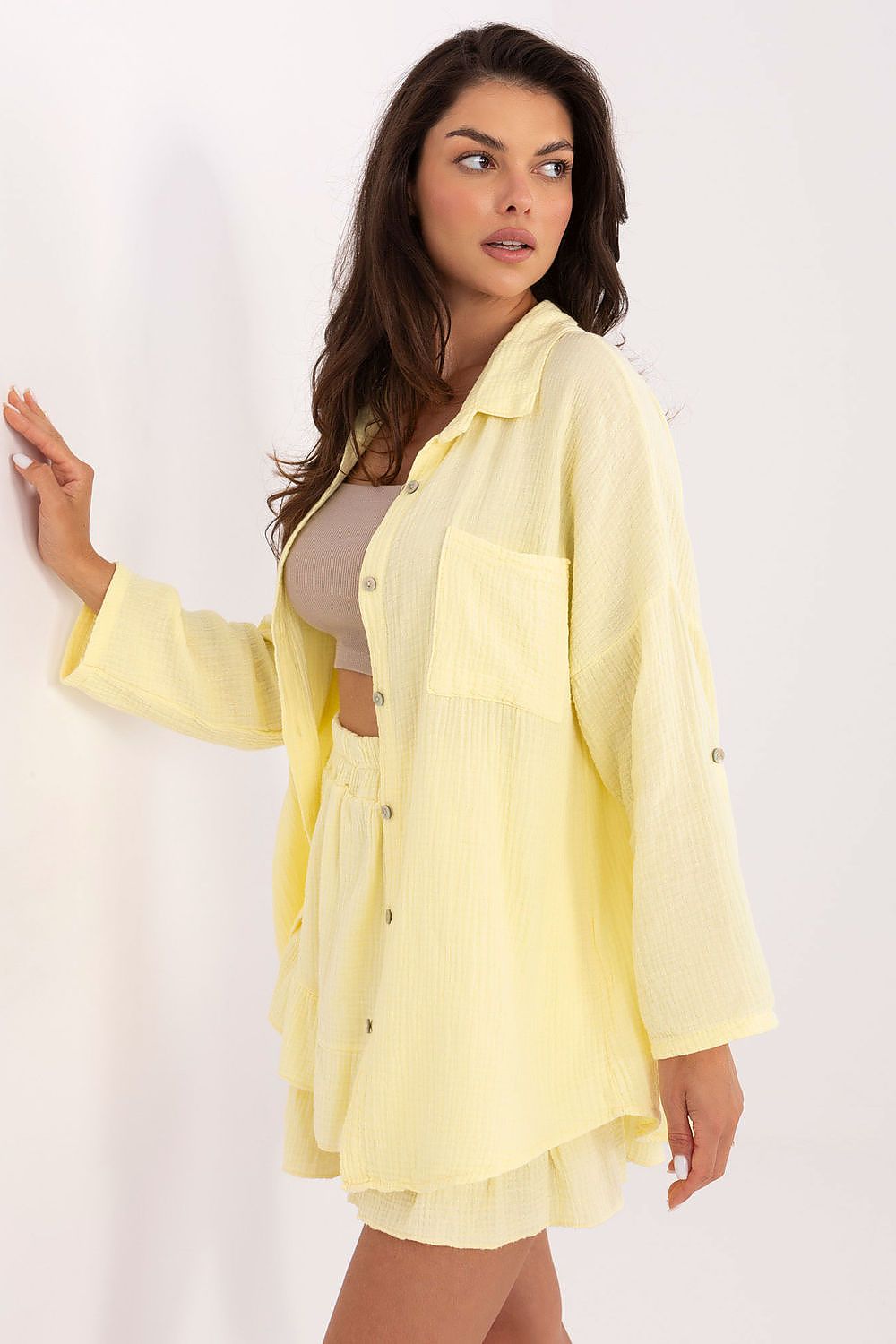 Long sleeve shirt model 215498 Italy Moda