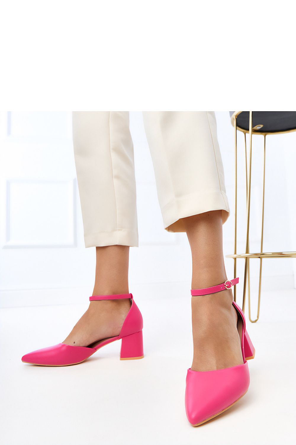 Block heel pumps model 215589 PRIMO