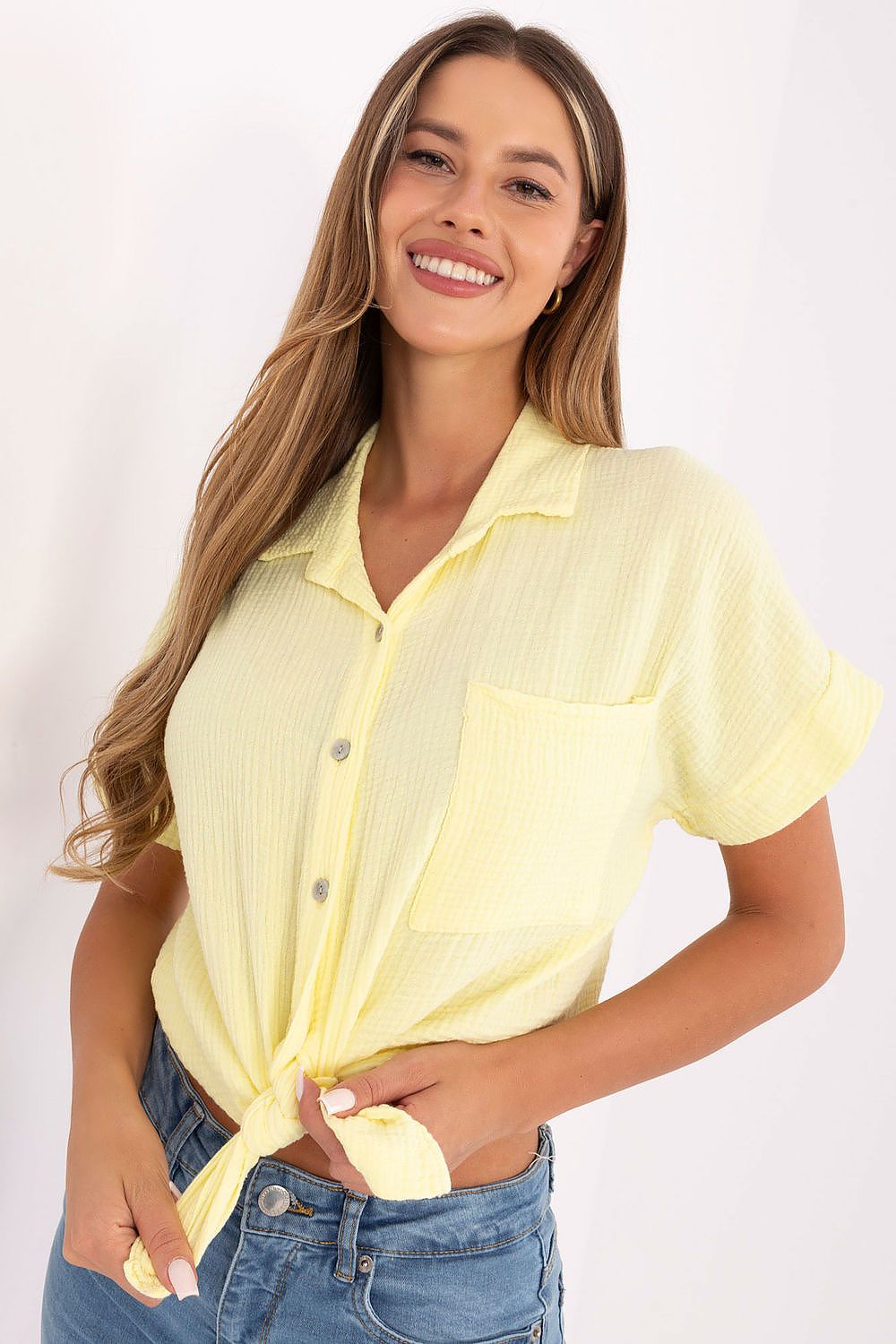 Short sleeve shirt model 215929 Italy Moda