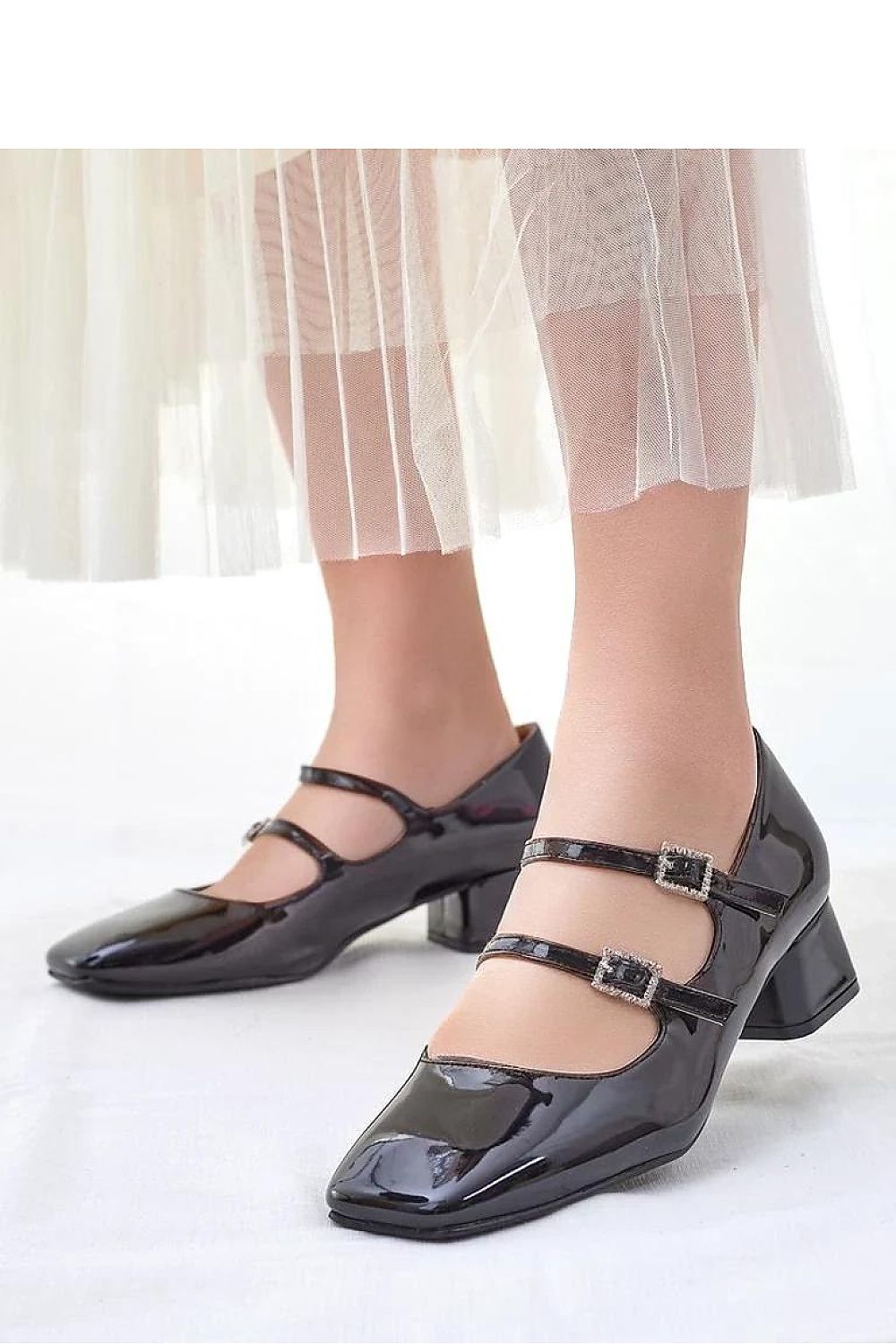 Block heel pumps model 216275 PRIMO