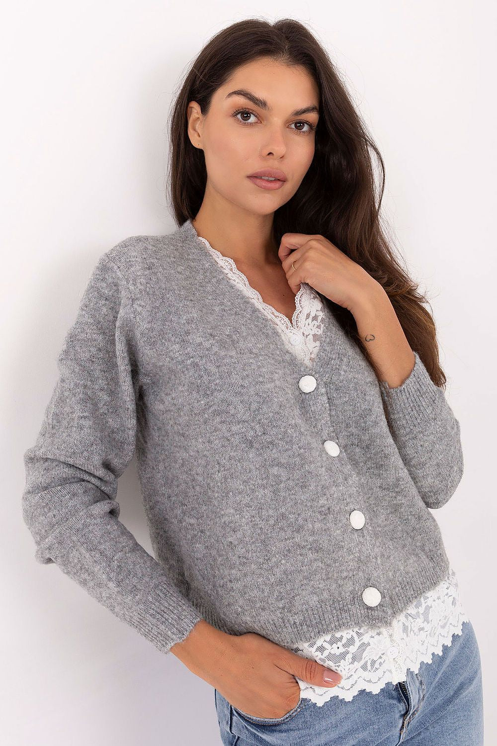 Cardigan model 216529 Factory Price