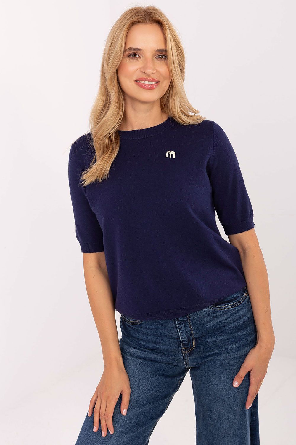 Short sleeve sweater model 216850 Factory Price