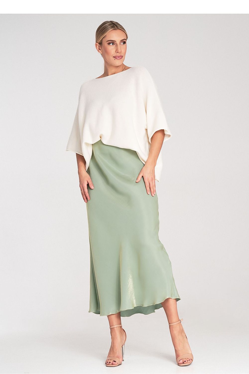 Bat style blouse model 217076 Figl