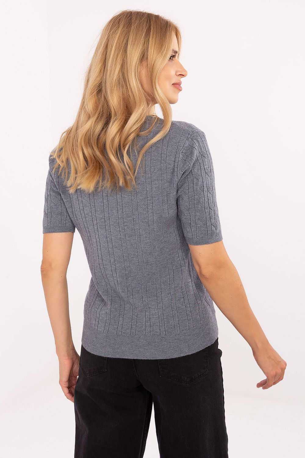 Short sleeve sweater model 217329 Factory Price