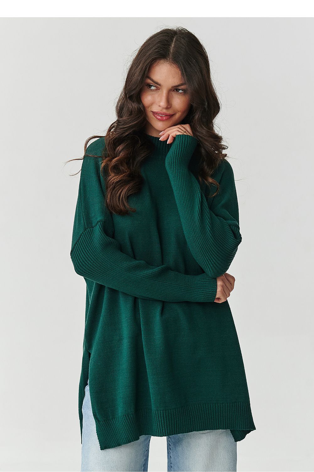 Jumper model 217403 Makadamia