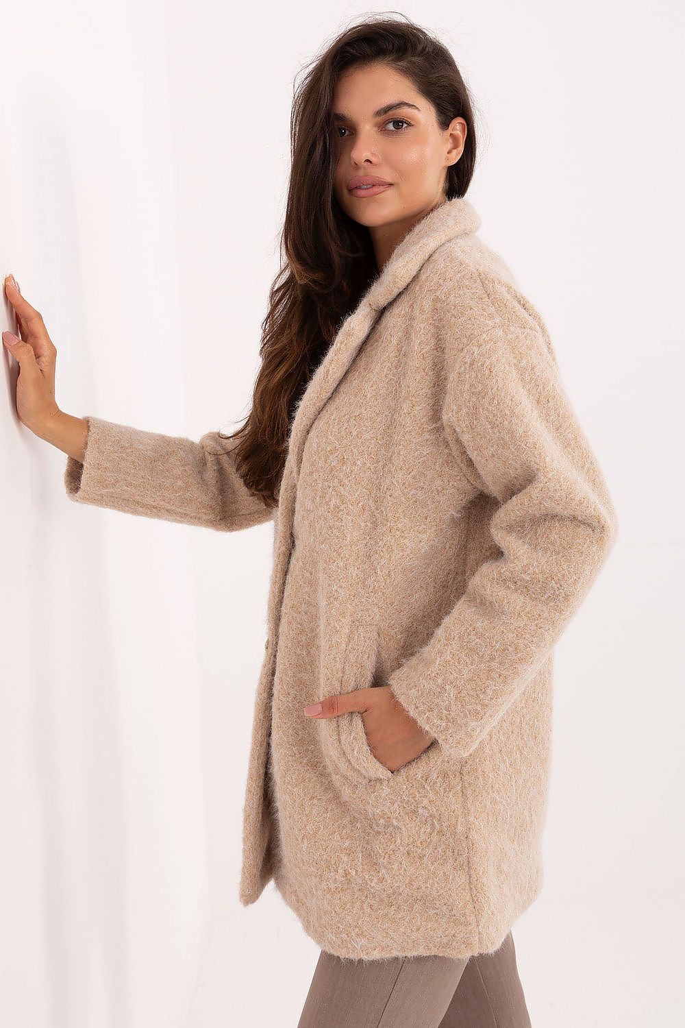 Coat model 217444 Factory Price