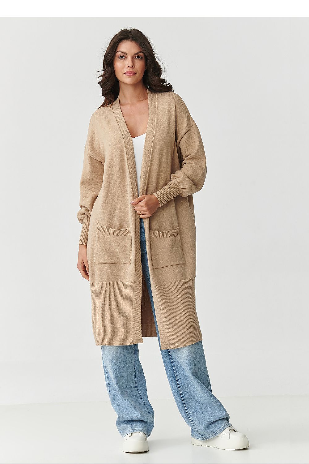 Cardigan model 218105 Makadamia