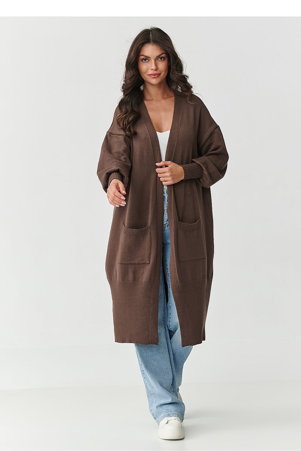 Cardigan model 218106 Makadamia