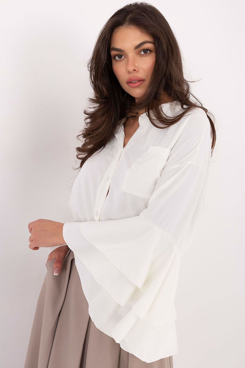 Long sleeve shirt model 219446 Rue Paris