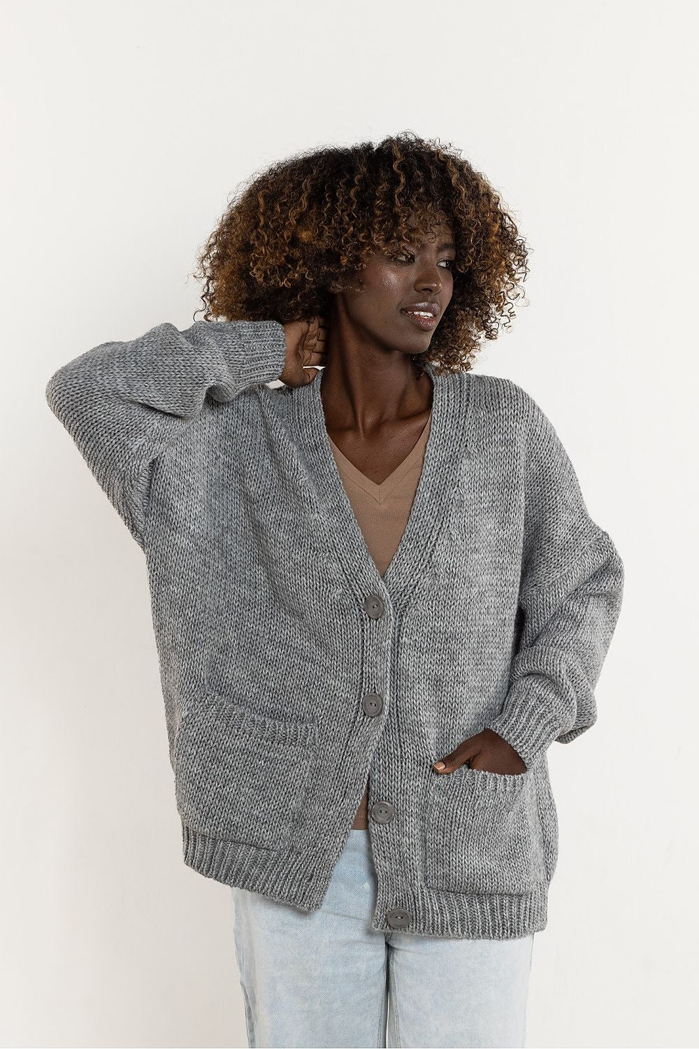 Cardigan model 220854 awama