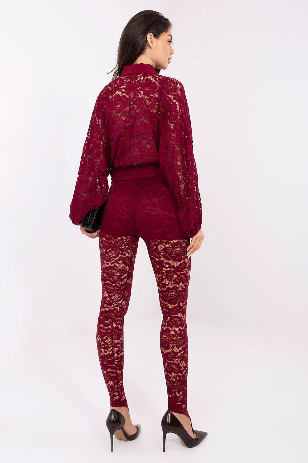 Long leggings model 221299 Italy Moda