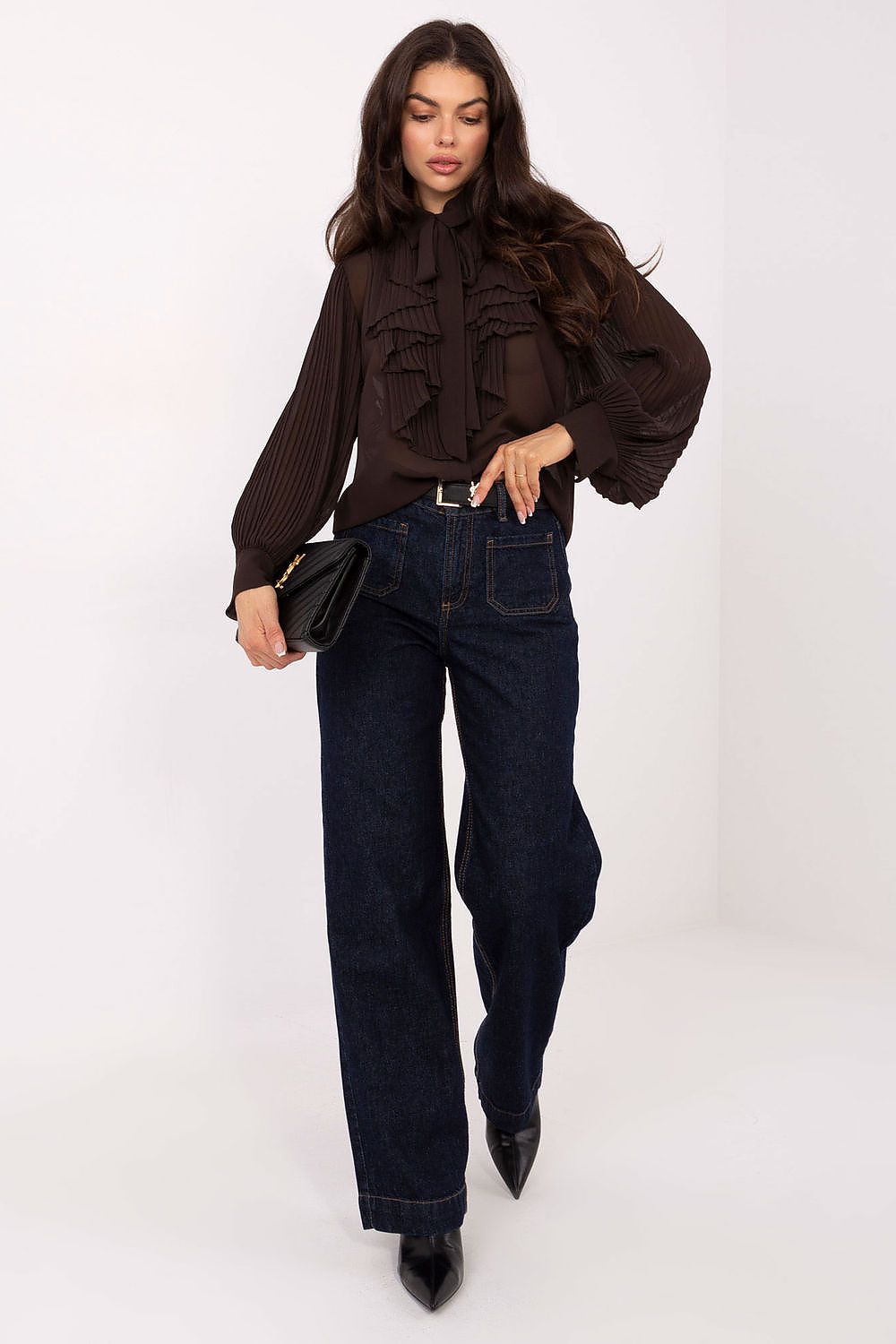 Long sleeve shirt model 221589 Italy Moda