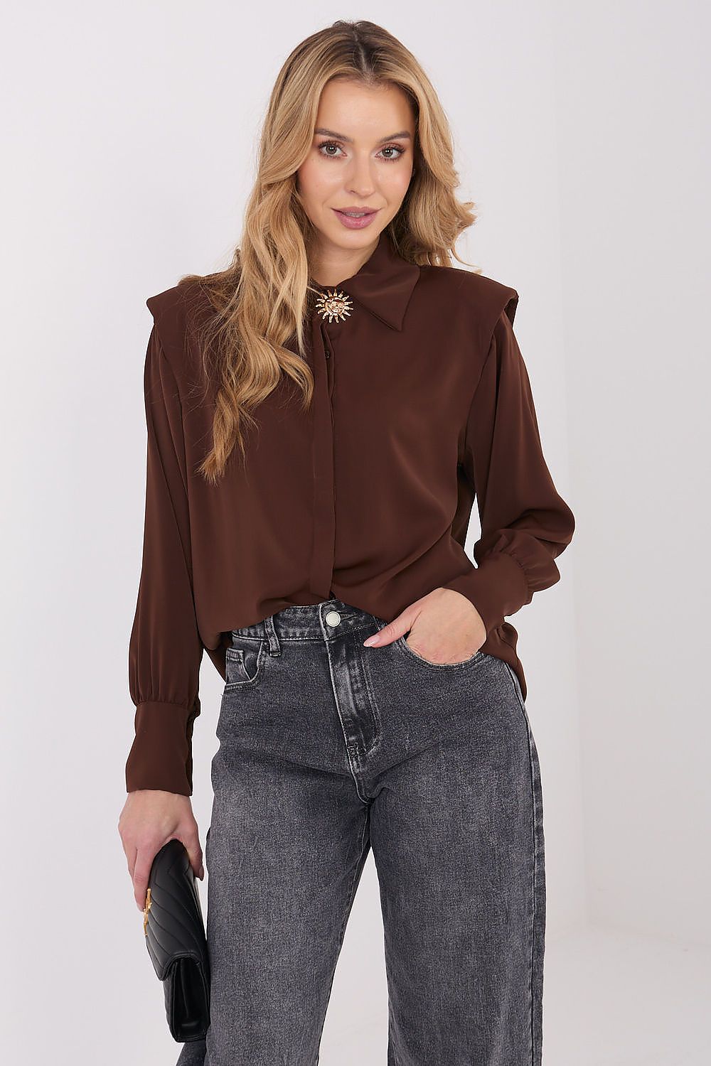 Long sleeve shirt model 221754 Italy Moda