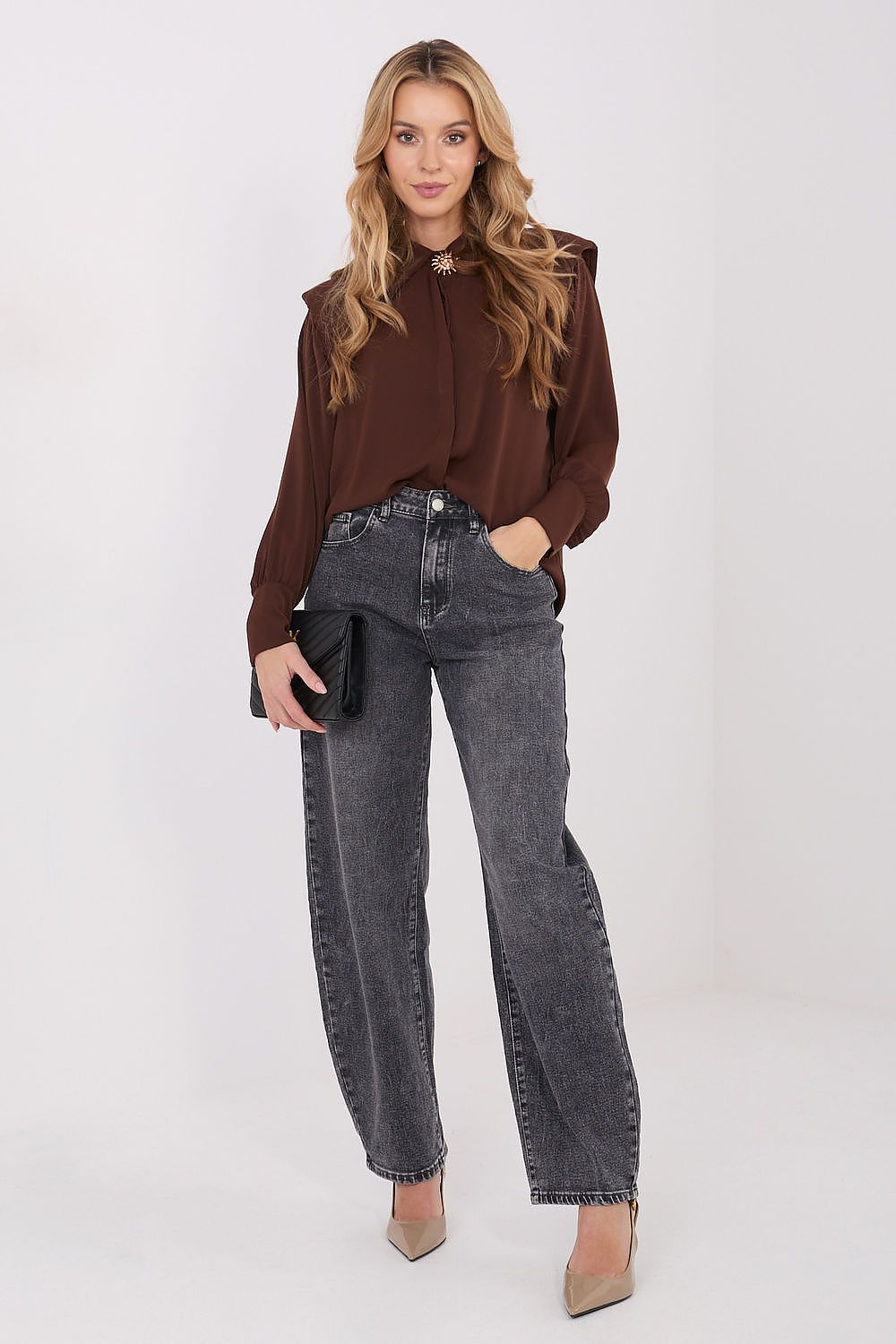 Long sleeve shirt model 221754 Italy Moda