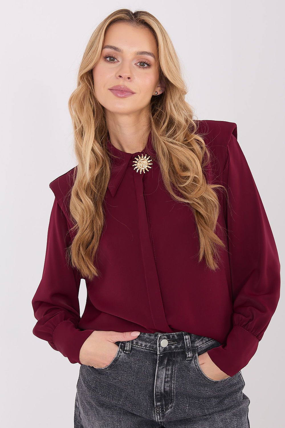 Long sleeve shirt model 221755 Italy Moda