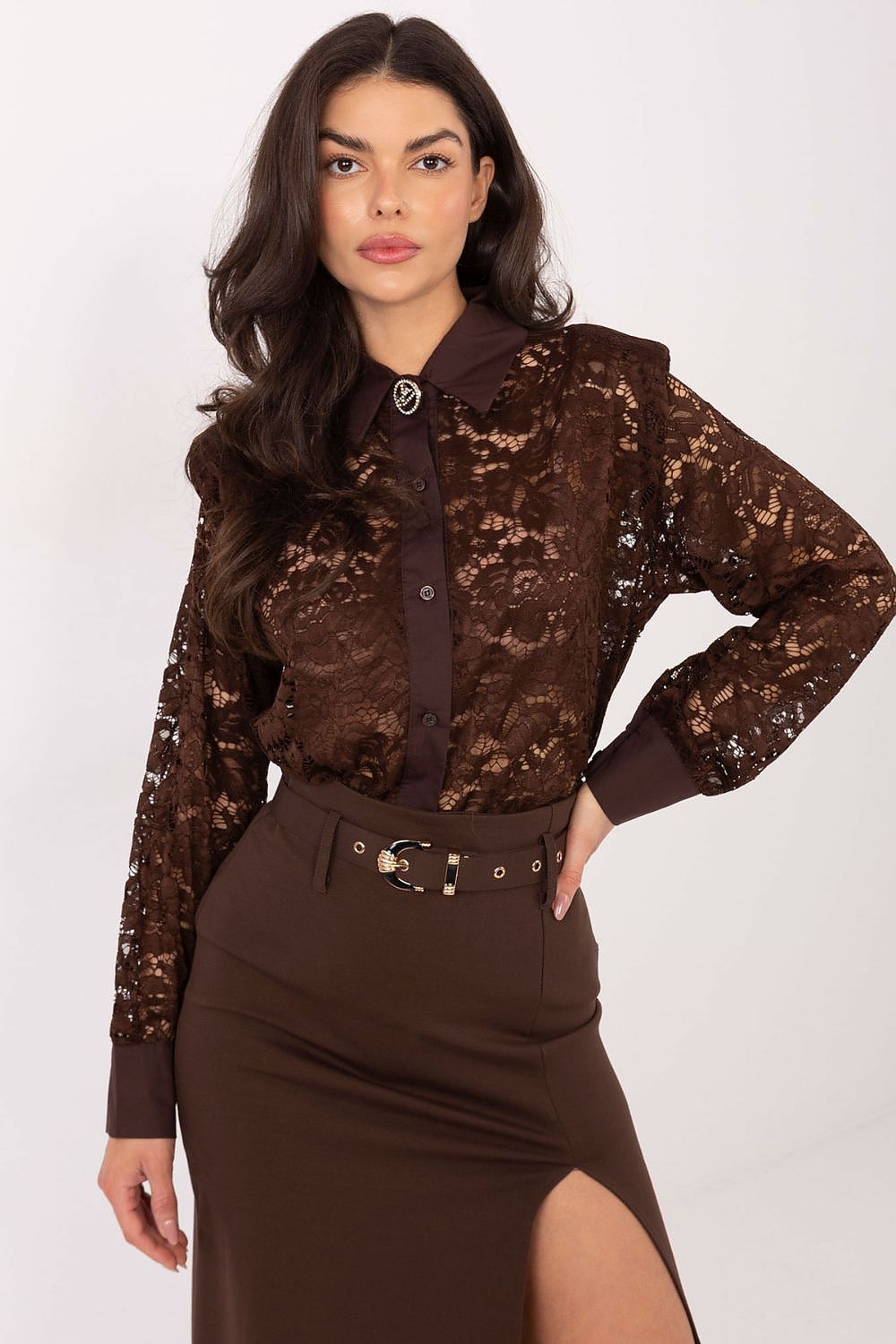 Long sleeve shirt model 222321 Italy Moda