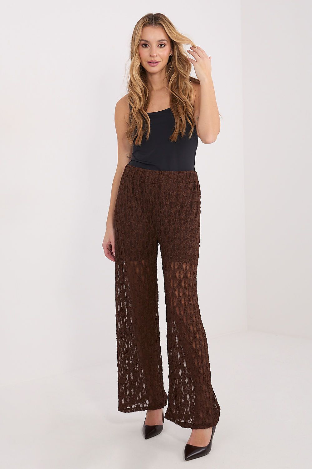 Lace pants model 222596 Italy Moda