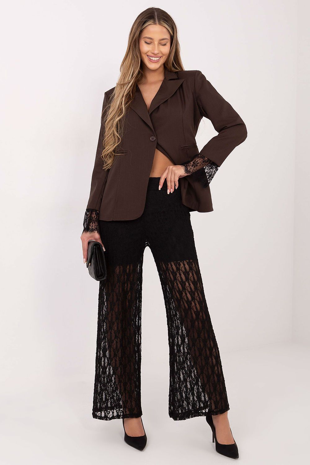 Lace pants model 222598 Italy Moda