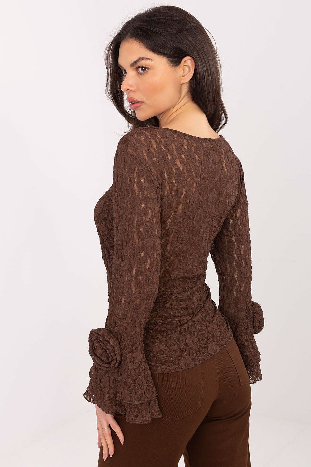 Lace blouse model 222739 Italy Moda