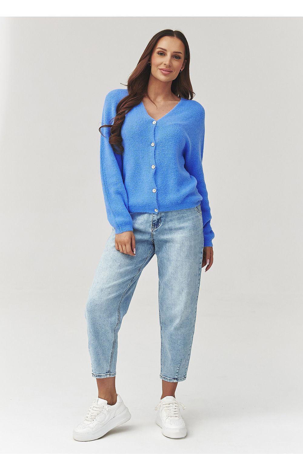 Cardigan model 223260 Makadamia