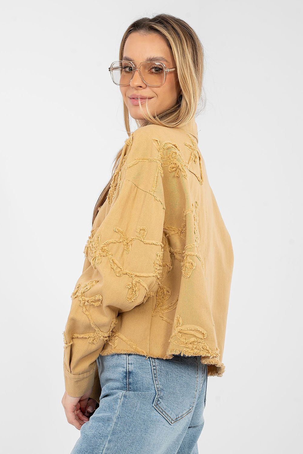 Denim jacket model 223788 Rue Paris