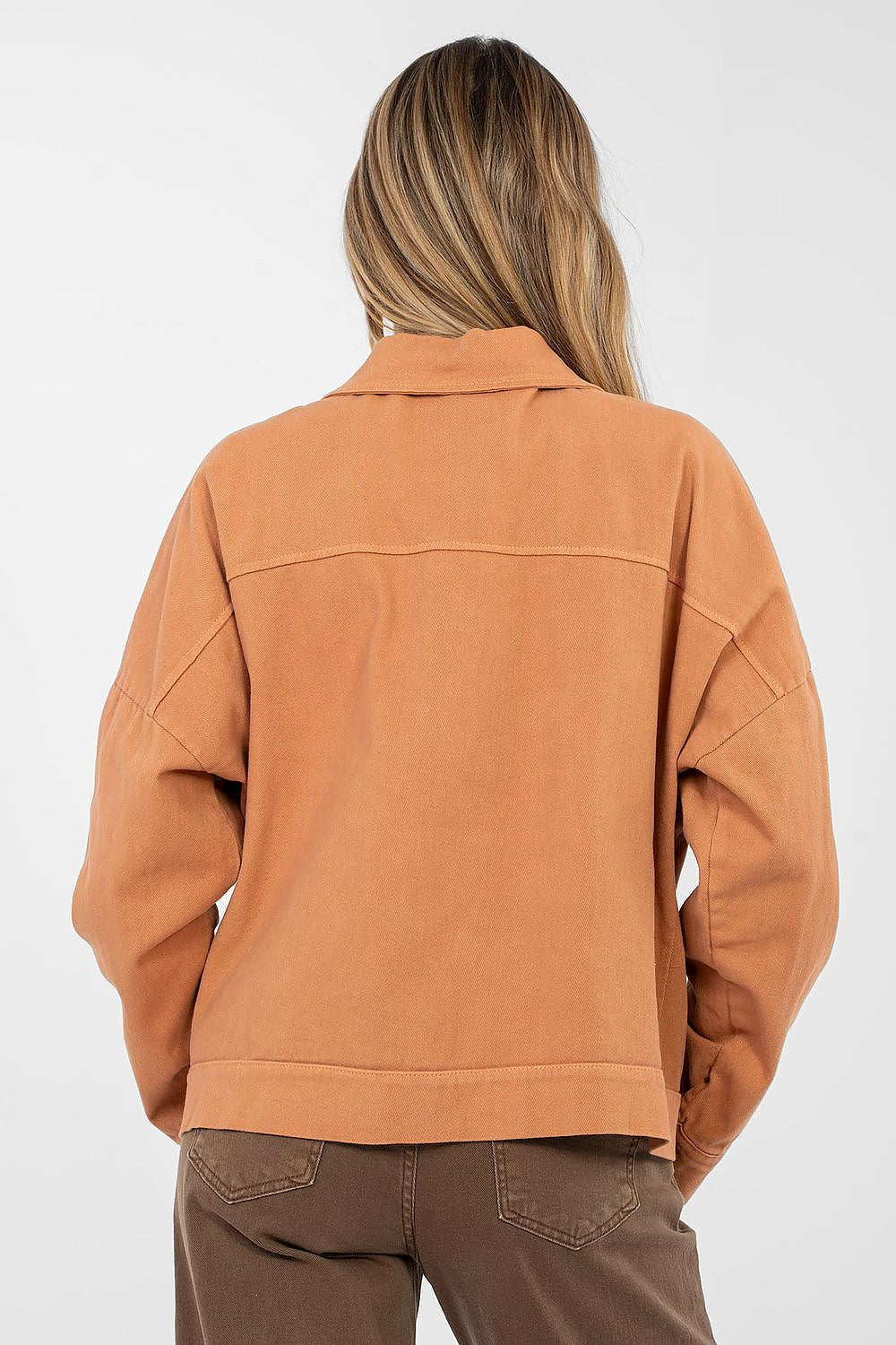 Denim jacket model 223816 Rue Paris