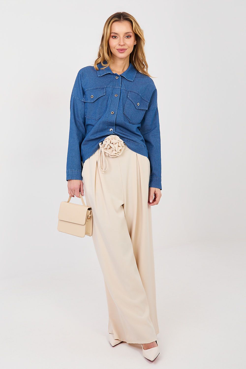 Denim jacket model 223822 Rue Paris