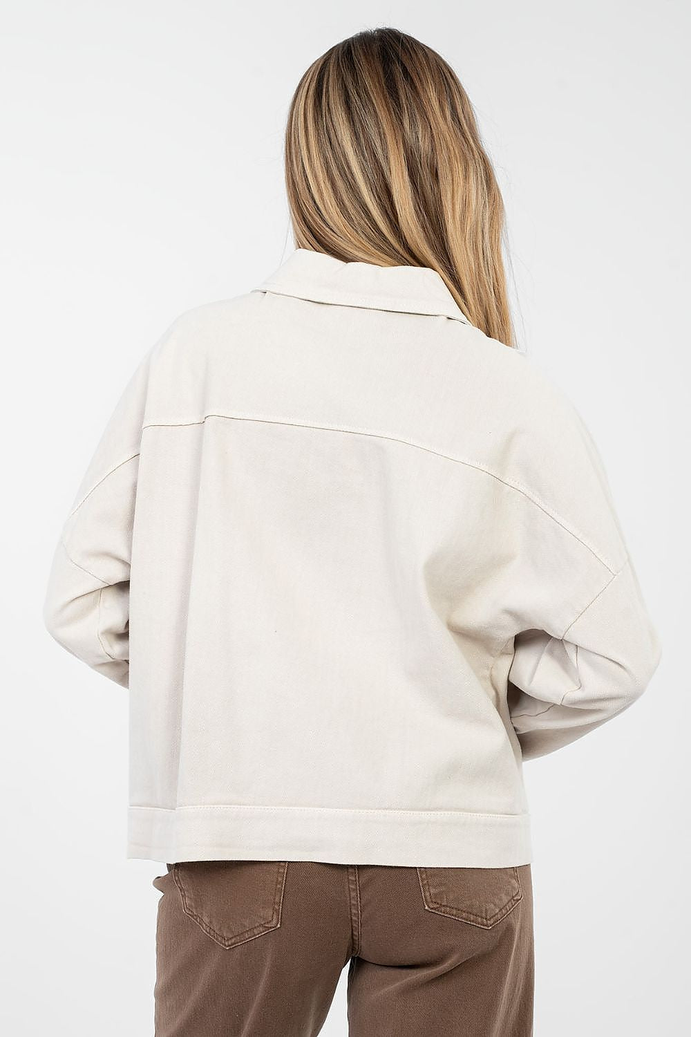 Denim jacket model 223820 Rue Paris