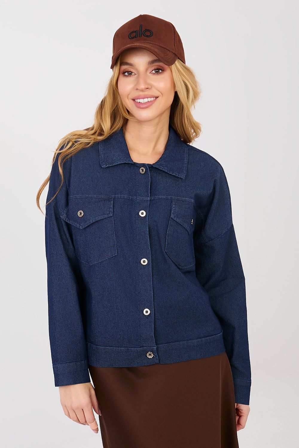 Denim jacket model 223821 Rue Paris