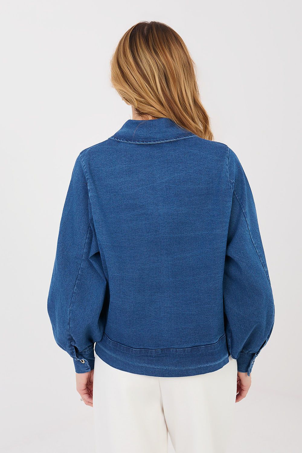 Denim jacket model 223953 Rue Paris