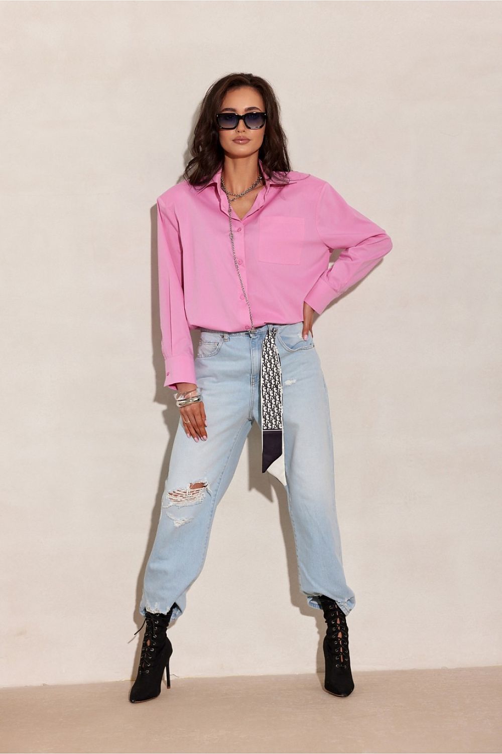 Long sleeve shirt model 224031 Roco Fashion